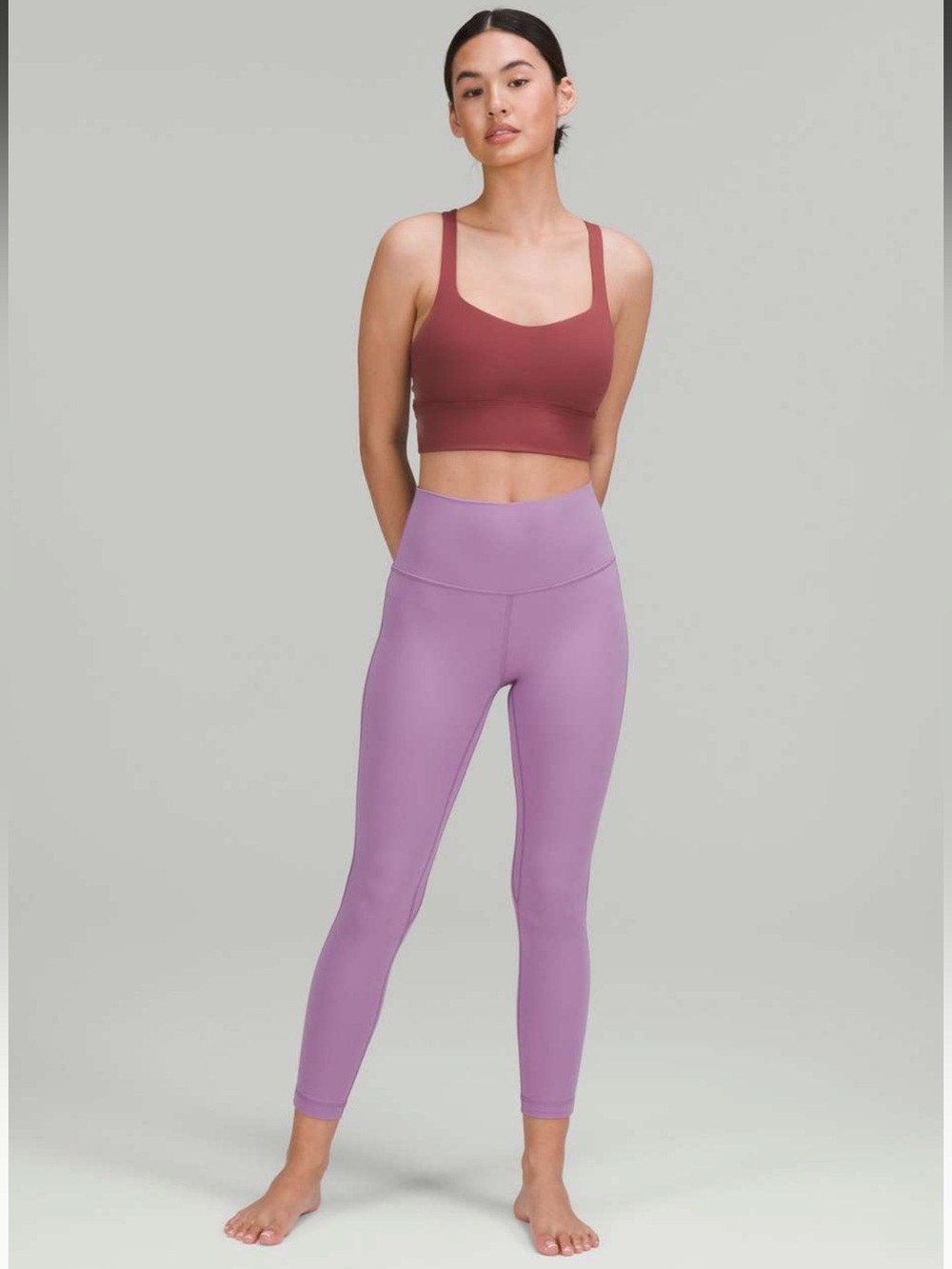 Lululemon Align High-Rise Pant 25" Size 2 Wisteria Purple